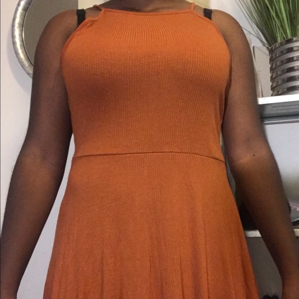 Brown Dress